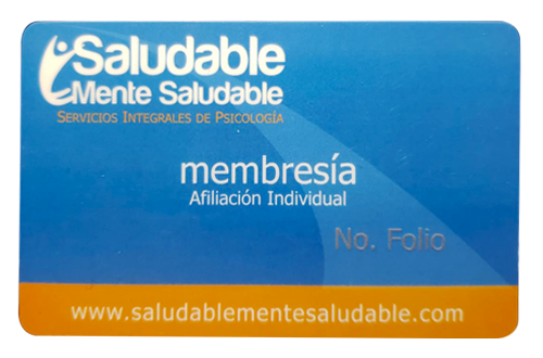 tarjeta membresía